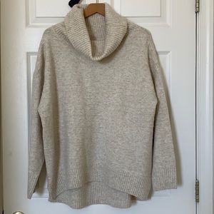 Oversized turtle neck sweater